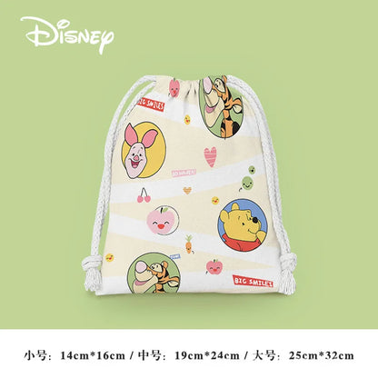 Anime Winnie the Pooh Backpack – Cartoon Pooh, Eeyore & Tigger Drawstring Bag, Student Nonwoven Storage Bag, Kid Shower Supplies & Gift - Kidzy Market
