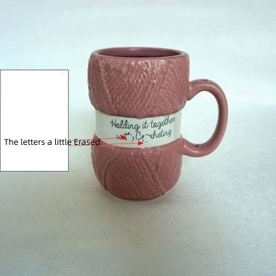 YUCHI Colorful Porcelain Coffee Mug - 1-Piece Handgrip Cup for Milk Tea & Office Drinkware, Gift