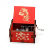 Wood Hand Crank Music Box Dragon Ball Christmas Birthday and New Year Gift