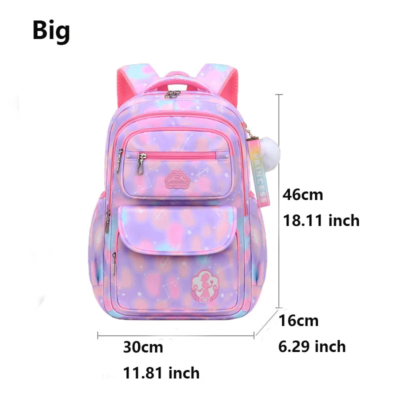 Pink Children Girl Backpack – Kawaii Cute School Bag for Kids & Teens, Waterproof Primary Schoolbag - Kidzy Market