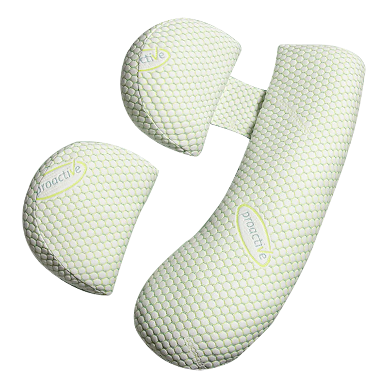 Pregnant Women's Portable Side Sleeping Pillow - Detachable & Washable Adjustable Jacket, Support for Buttocks, Back, and Waist