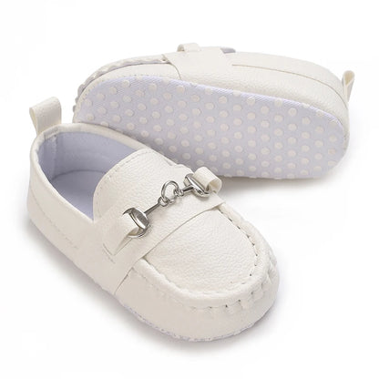 Casual Slip-On Loafer Shoes for Baby Boys – Lightweight Non-Slip Flat Shoes for Indoor & Outdoor Walking