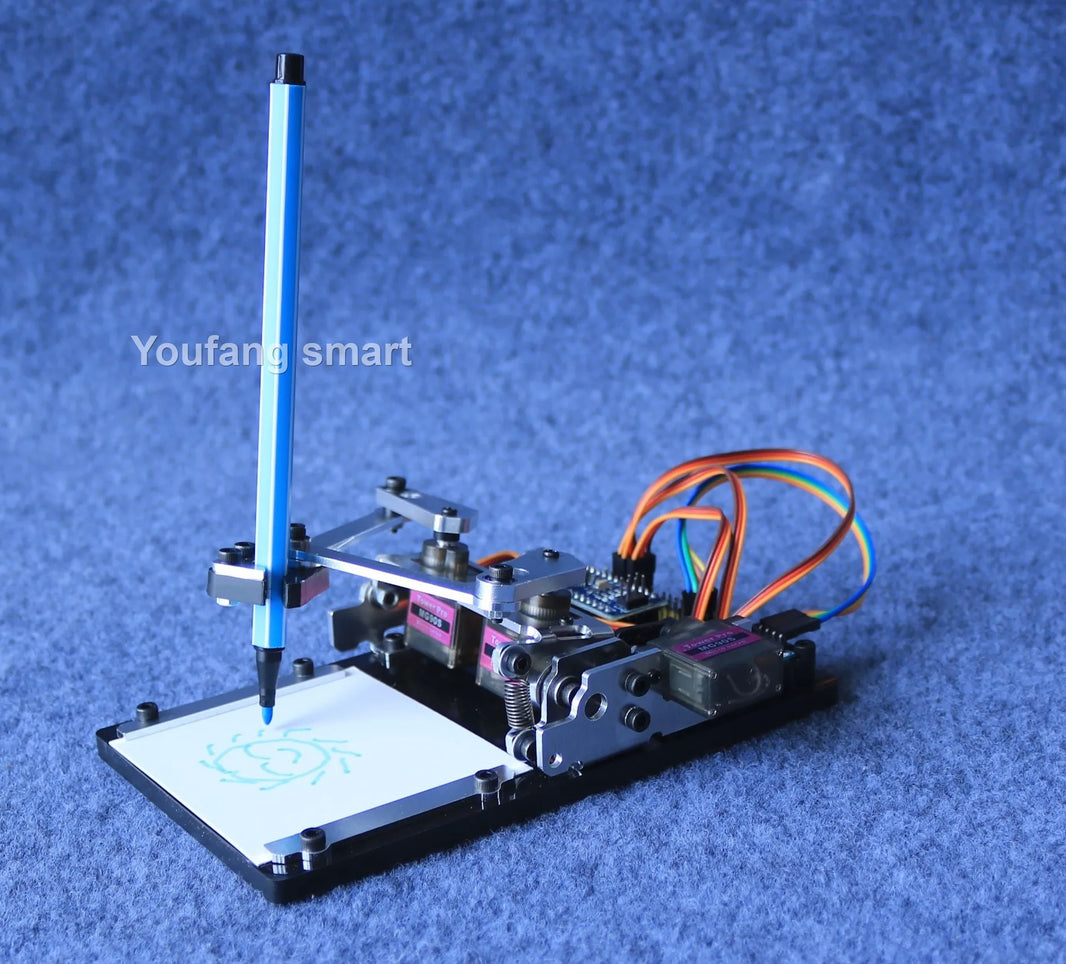 Drawbot Robot MG90S Manipulator, Artboard Drawing Machine for Arduino, NANO Programmable DIY Kit for Robot Starters
