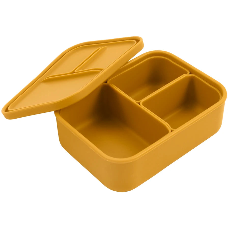 Customized Baby Silicone Feeding Bowl with Lid – Leak-Proof Lunch Box, Detachable Dishes Plate, Microwave Safe Tableware