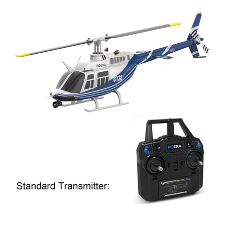 RC ERA C138 Bell 206 Jet Ranger – 6-Axis Gyro Stabilized 4CH RC Helicopter with Altitude Hold