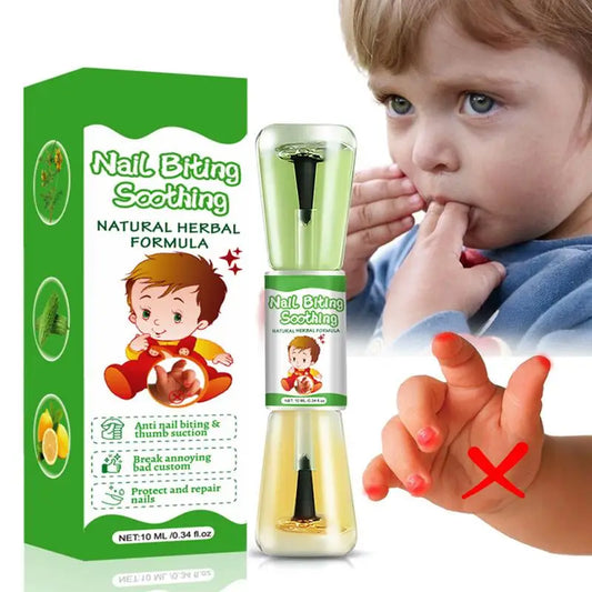 Nail Biting Prevention – Bitter Stop Nail Biting, Natural Thumb Sucking Prevention for Adults & Children, Safe Nail Care with Bitter Taste