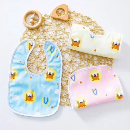 1PCS Baby Bibs | Cotton Waterproof Feeding Bibs for Toddlers | Kids Protection Scarf for Boys & Girls | Newborn Accessories - Kidzy Market