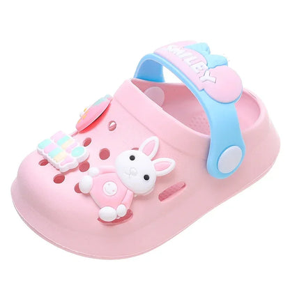 Baby Slippers Sandals – Breathable Soft Sole, Anti-Slip, Indoor & Outdoor Shoes for Boys & Girls