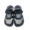Tipsietoes Spring Genuine Leather Shoes – Lightweight Minimalist Barefoot Sneakers for Girls & Boys with Elastic Strap