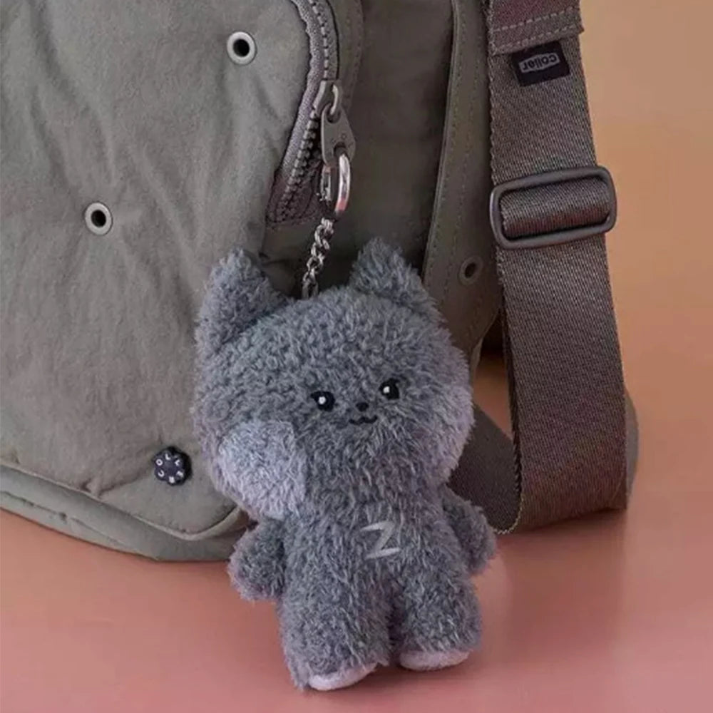12cm Kpop ZB1 Zeroni Plush Doll Keychain, Cute Cartoon Bag Accessory Gift