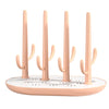 Cute Baby Bottle Drying Rack – Solid Color Feeding Bottle Drain Rack & Holder