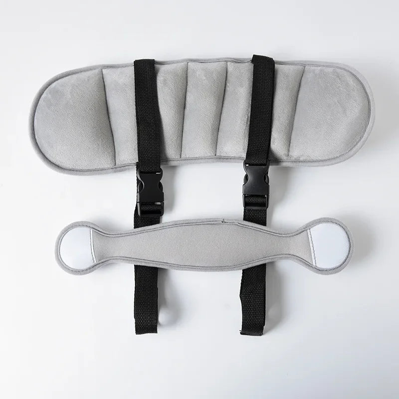 Child Safety Car Seat Head Fixing Belt, Baby Head Sleep Aid Protector, Healthy Sleeping Cushion