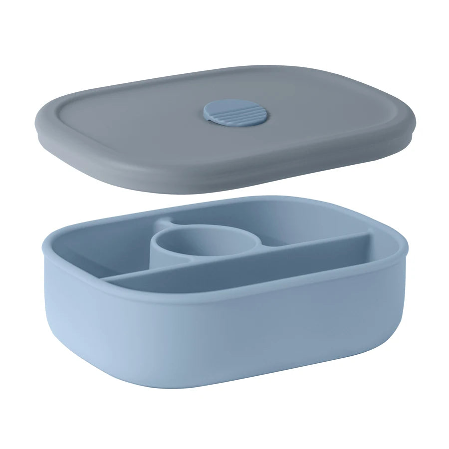 New Silicone Lunch Box for Babies & Kids - Portable BPA-Free Bento Box for Baby Food Storage
