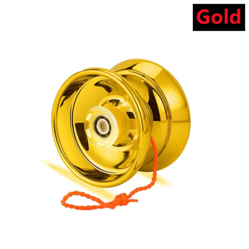 4/1PC Kids Magic Yo-Yo - Responsive High-Speed Aluminum Alloy Yo-Yo - CNC Lathe with Spinning String - For Boys & Girls - 4 Colors