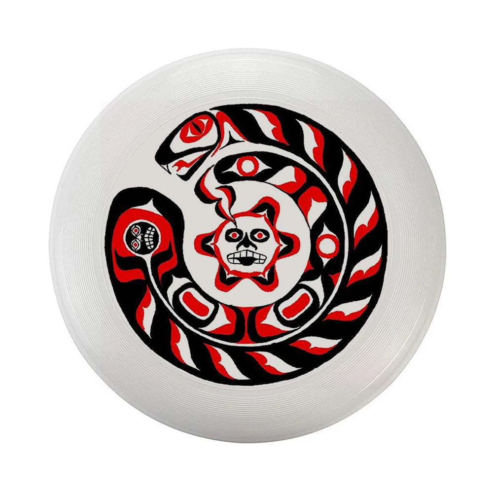 Flying Disc Frisbee - 8.0 in & 10.8 in (200 mm & 275 mm) Portable Outdoor Throwing Discs for Kids & Adults - Competition & Leisure
