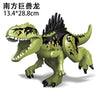 Jurassic World 3 Brutal Raptor Building Blocks – Tyrannosaurus, Indominus, and I-Rex Dinosaur Toy for Kids