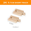 1-Piece Wooden Train Track Accessory – Compatible Railway Piece for Kids Wooden Train Sets, Educational Toy