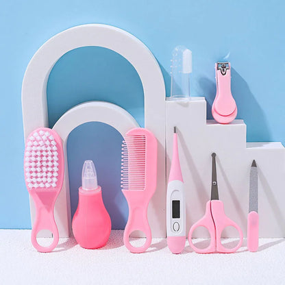 Baby Care Kit, Newborn Health Care Set, Multi-Functional Nail Clipper and Comb for Infants