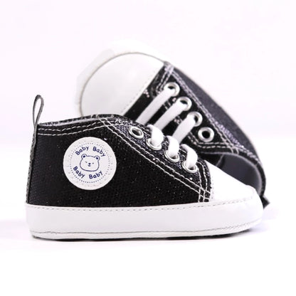Trendy Sequin Sneakers for Baby Boys – Lightweight Non-Slip Shoes for Indoor & Outdoor Walking