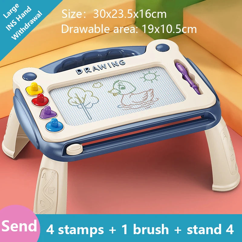 Children’s Magnetic Drawing Board – Color WordPad Graffiti Art Educational Toy for Kids