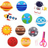 Kids Sewing Kit 14-Piece Woodland Felt Animals DIY Craft Set for Beginners Educational Sewing Toy