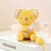 Cartoon Cardcaptor Sakura Kero Plush Doll Pendant, Soft Stuffed Keychain Toy for Kids
