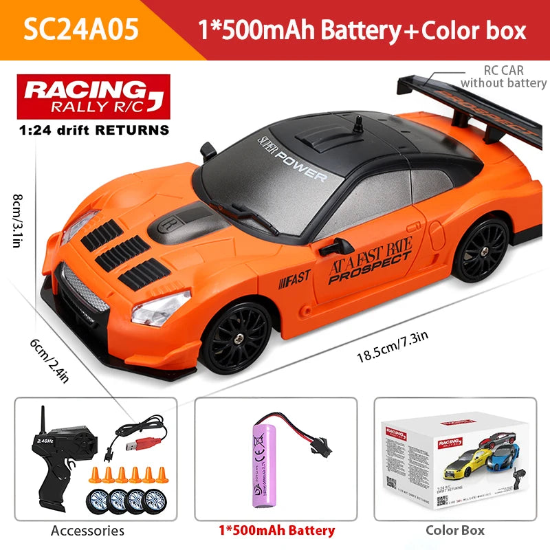 2.4G Remote Control Car with Four-Wheel Drive and High-Speed Drifting