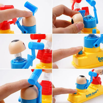 GSF Mini Finger Fighting Game Toy – Red & Blue Head-Bopping Duel for Kids & Parents