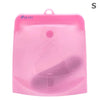 PULISI Silicone Reusable Food Storage Bags - Leakproof Containers (1500ml, 1000ml, 500ml), Fresh-Keeping, Freezer & Snack Storage