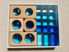 Wooden Montessori See-Through Blocks – Mixed Acrylic Gems Toy for Kids, Open Play Educational Toy
