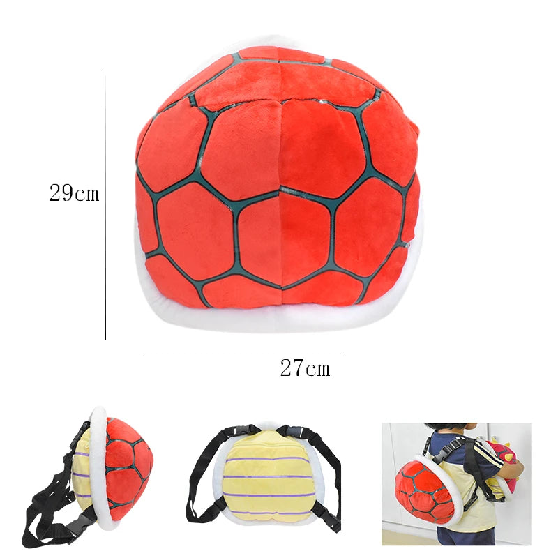 Super Mario Koopa Plush Backpack – Bowser, Larry, Lemmy, Iggy, Ludwig, and Paratroopa School Bag Cosplay Toy