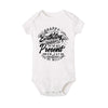“Happy Birthday Daddy, I Love You” – Adorable Newborn Baby Bodysuit, Short-Sleeve Infant Romper, Perfect Birthday Gift for Dad