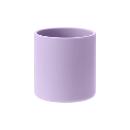 1PCS Baby Silicone Sports Cup, Pure Color Leakproof Sippy Cup with Flip Lid, Portable Baby Water Bottle for Kids, BPA Free Tableware