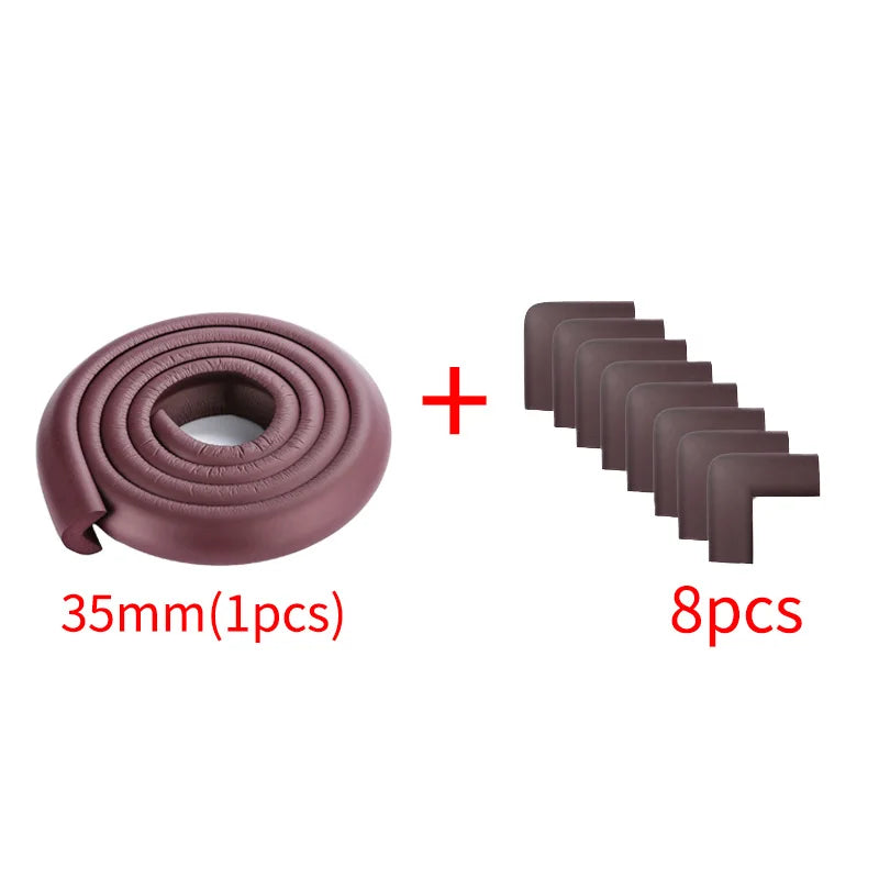 2M Baby Safety Corner Protector – Childproof Furniture Edge Guard with Adhesive Tape