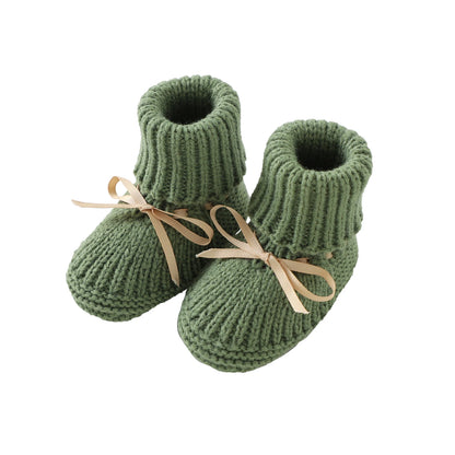 Baby First Walkers – Breathable Anti-Slip Knitted Booties for Newborn Boys & Girls, 0-18M Unisex Prewalkers
