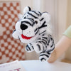 Stuffed Plush Hand and Finger Puppets, Lion Elephant Bunny Monkey Educational Toy for Kids