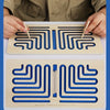 Wooden Left-Right Brain Puzzle Toy for Kids – Pen Trajectory Control Game for Hand-Eye Coordination & Focus Training