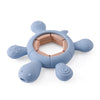 1pc BPA-Free Silicone Turtle Teether - Rodent Shape Baby Gum Pain Relief with Wooden Teether Ring | Infant Sensory Toy Gift