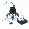 Plastic Ball Manipulator Gripper Claw with Controller Motor, Gripper for Robot Arm, UAV Excavator Clamp, Programmable DIY Kit