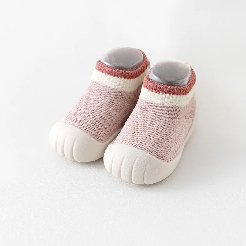 MILANCEL Baby Floor Shoes – 0-3Y Soft Soled Non-Slip Socks for Infant Girls & Boys, Autumn Winter Toddler Step Shoes