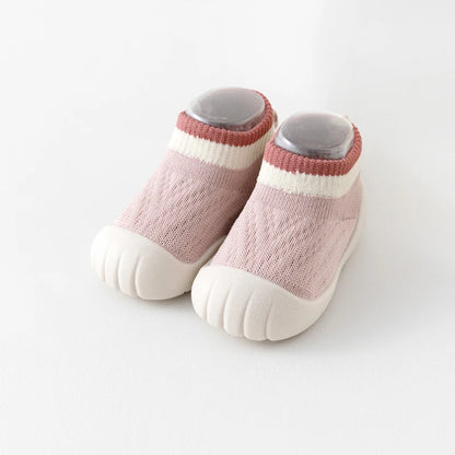 MILANCEL Baby Floor Shoes – 0-3Y Soft Soled Non-Slip Socks for Infant Girls & Boys, Autumn Winter Toddler Step Shoes