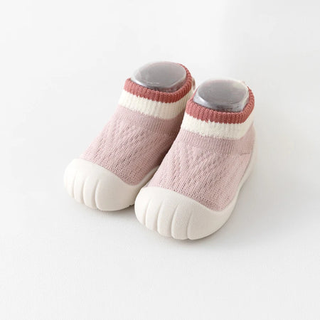 MILANCEL Baby Floor Shoes – 0-3Y Soft Soled Non-Slip Socks for Infant Girls & Boys, Autumn Winter Toddler Step Shoes