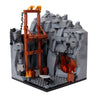Medieval Building Blocks Playset - Viking Warriors Camp, Pirate Ship & Castle Wall (Compatible with Major Brick Brands)