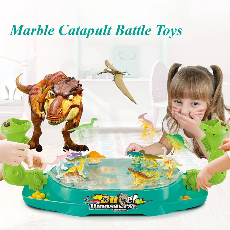 Children's Dinosaur Battle Board Game