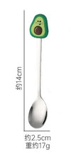 Cute Fruit Shape Baby Feeding Spoon & Dessert Cake Fork – Coffee Stirring Spoon, Kitchen Tableware Utensils, Kids Gifts & Baby Gadgets