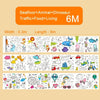 Animal Canvas Drawing Roll for Kids – DIY Coloring and Graffiti Paper Educational Art Toy