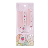 2Pcs/Set Cute Kids Hairdressing Comb - Anti-static Pointed Tail Comb for Girls - Strawberry Fruit Hair Comb