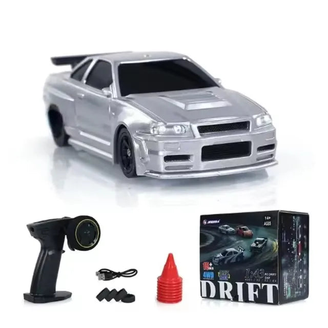 2.4G High-Speed Drift RC Car 1:43 with 4WD Four-Wheel Drive