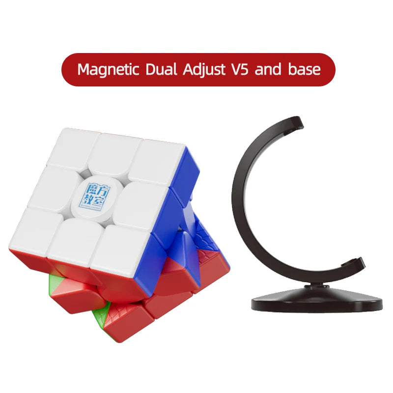 [CubeFun] MoYu RS3M V5 3x3x3 Magnetic Magic Cube, Ball Core, Professional Cubo Magico Speed Cube, Moyu Cubing Puzzle Toy