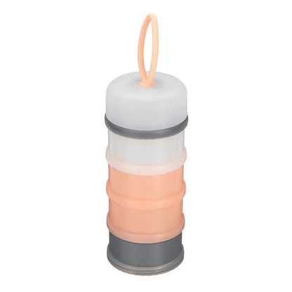 Portable Baby Food Storage Box - BPA Free Formula Dispenser, Cartoon Infant Milk Powder Box, Toddler Snacks Cup Container, Leak-Proof, Eco-Friendly